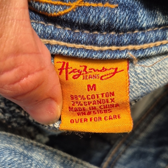 Highway Jeans Women's Sz Medium Blue Denim Overalls - Picture 6 of 7